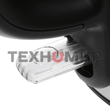 Чайник электрический Midea MK-8028 1.7 л, 2200 Вт, серебристый (корпус: нержавеющая сталь)