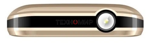 Мобильный телефон BQ 2006 Comfort золотой/черный