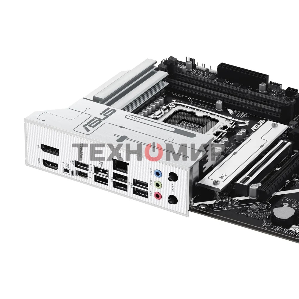 Материнская плата ASUS PRIME Z890-P WIFI, LGA 1851, Intel Z890, 4xDDR5, 4xSATA, 4xM.2, 1xPCIe 5.0 x16, 2xPCIe 4.0 x4, 1xPCIe 4.0 x1, 1xHDMI, 1xDP, 1xUSB-C (видеовыход), 2xUSB-A 3.2 Gen 1, 1xUSB-A 3.2 Gen 2, 4xUSB-A 2.0, 1xUSB-C Thunderbolt 4, 1x 2.5Gb LAN