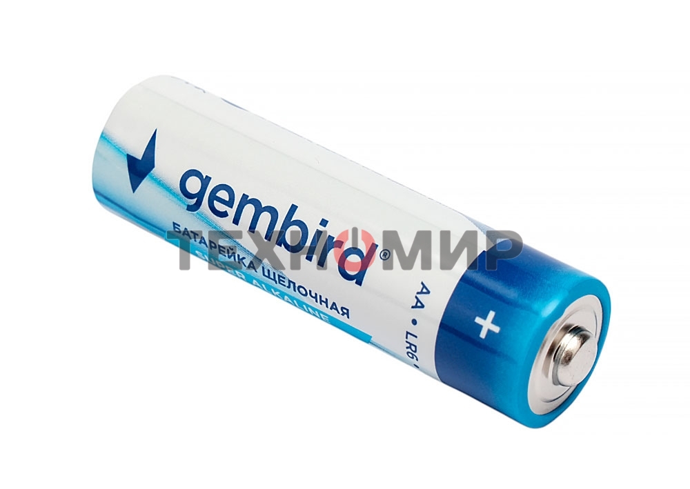 Батарейки щелочные/алкалиновые Gembird Gb-LR6-20B, тип AA, 20шт, коробка