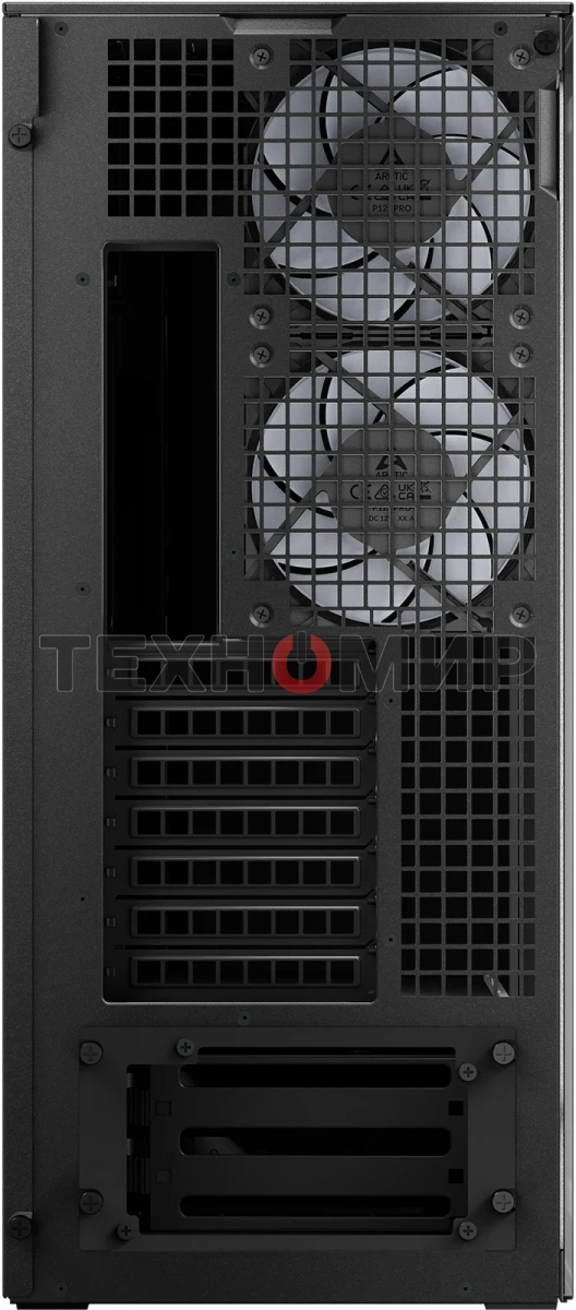 Компьютерный корпус Arctic Cooling ARCTIC Xtender VG (Mirror Black) арт. ACPCC00019A