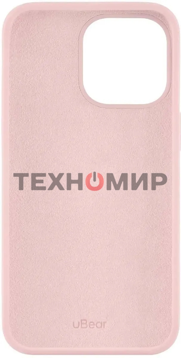 Чехол (клип-кейс) uBear для Apple iPhone 13 Pro Touch Case светло-розовый (CS105LR61PTH-I21)