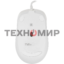 Мышь проводная A4Tech Fstyler FM10 белый/серый, 1600 dpi, USB, кнопки - 4