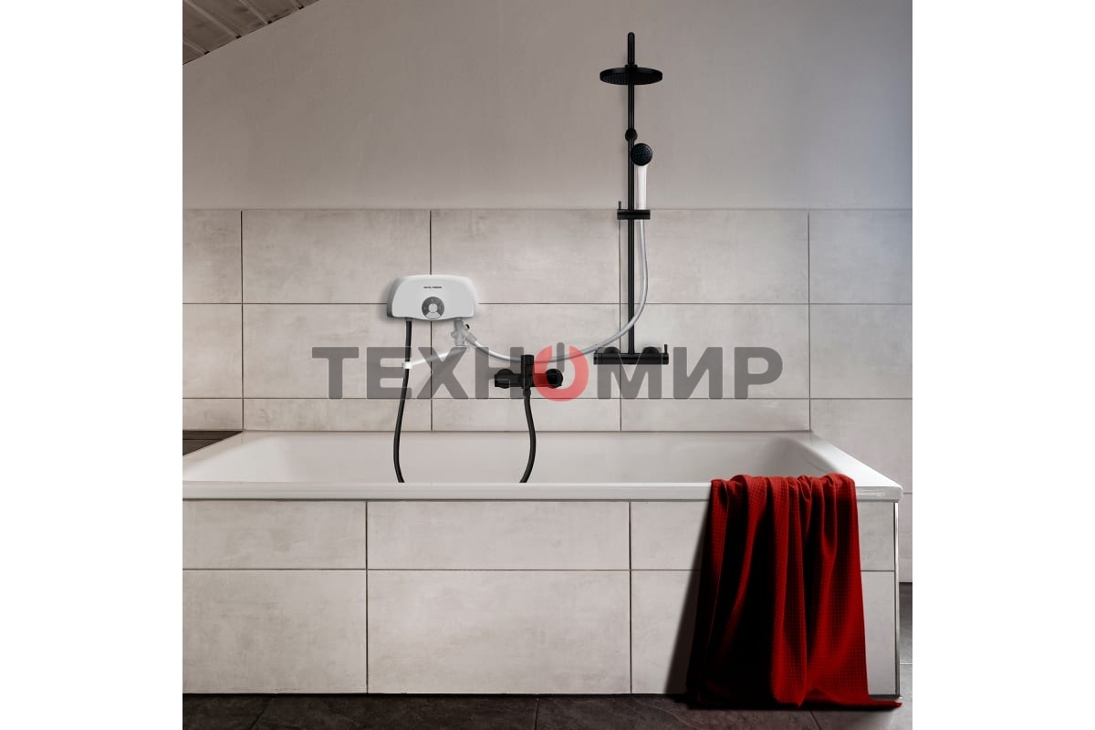 Водонагреватель проточный Royal Thermo SmartFix TS (6,5 kW) - кран+душ