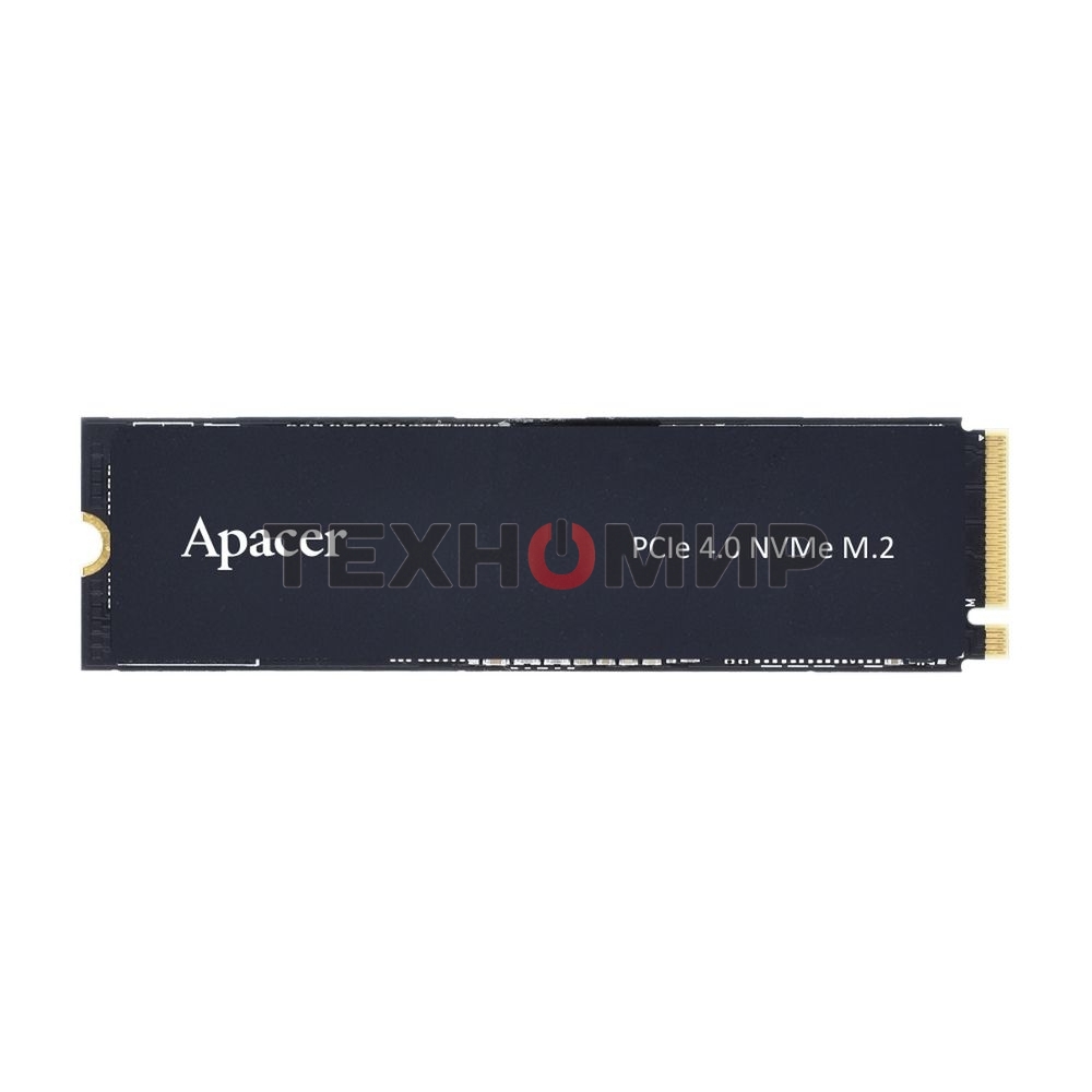 Накопитель SSD Apacer 2Tb, PCIe 4.0 x4, M.2 2280, NVMe, R/W 5000/4400, с радиатором