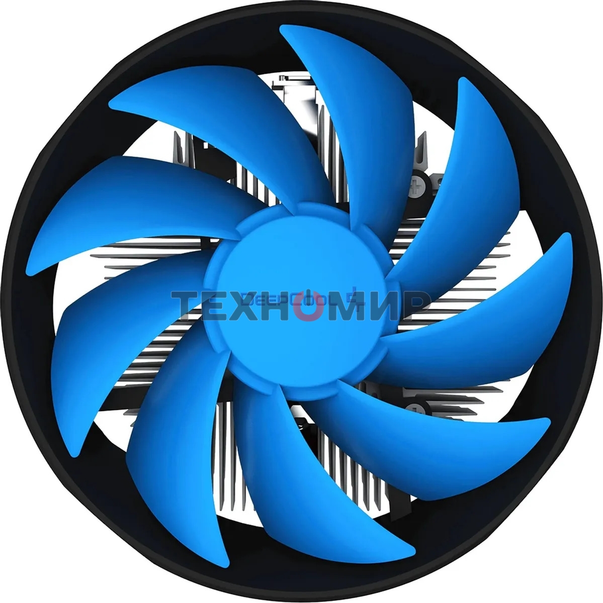 Кулер для процессора DEEPCOOL ARCHER BIGPRO V2 черный/синий, 120 мм, алюминий/медь, 2000 об/мин, 29.7 дБ, 4 pin, 125 Вт, 70 мм