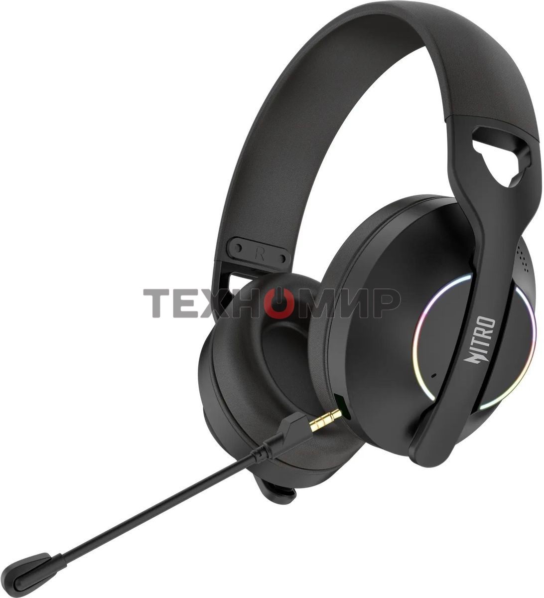 Гарнитура игровая Acer OHR400 черный для компьютера/мобильных устройств мониторные