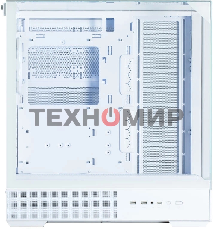 Компьютерный корпус ZALMAN P40 Prism, ATX, белый, WINDOW, 2x3.5