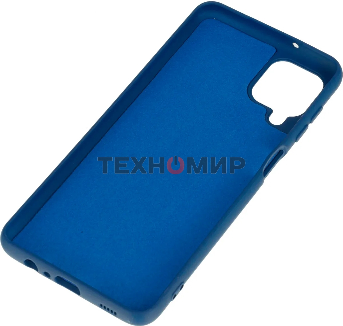 Чехол (клип-кейс) DF sOriginal-20, для Samsung Galaxy A12/M12, синий df soriginal-20 (blue)