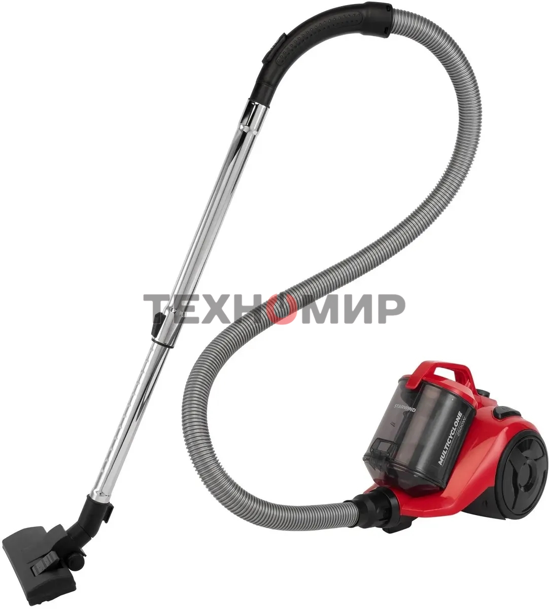 Пылесос Starwind SCV2550 красный, 400/2500 Вт, уборка сухая, пылесборник контейнер, 3 л