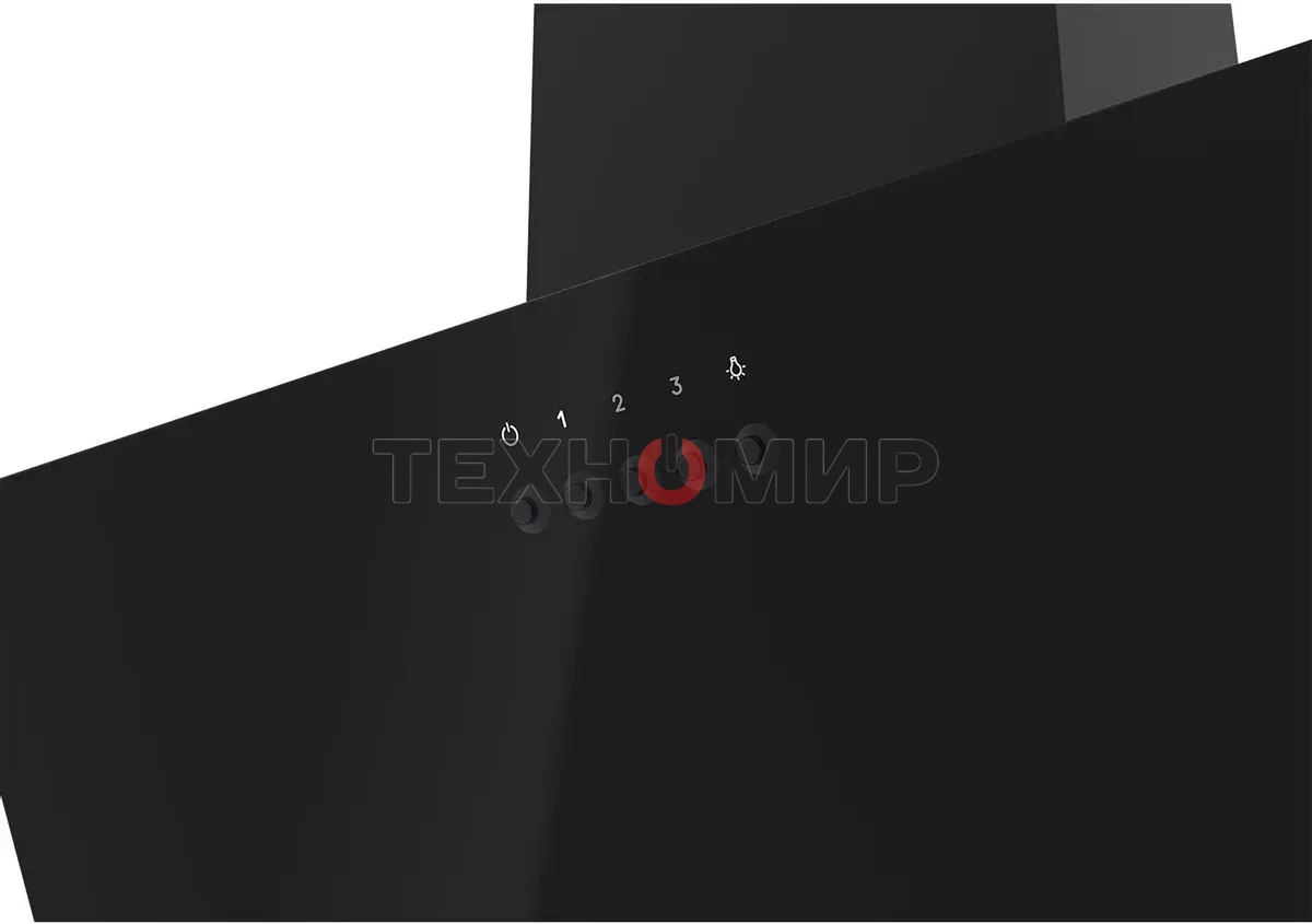 Вытяжка каминная LEX Moza 450 черный управление: кнопочное (1 мотор)