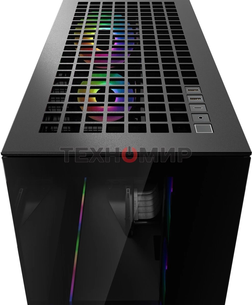 Компьютерный корпус Arctic Cooling ARCTIC Xtender VG (Mirror Black) арт. ACPCC00019A