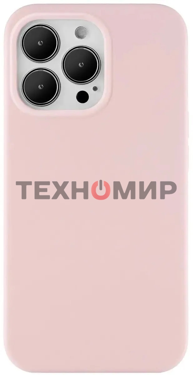 Чехол (клип-кейс) uBear для Apple iPhone 13 Pro Touch Case светло-розовый (CS105LR61PTH-I21)