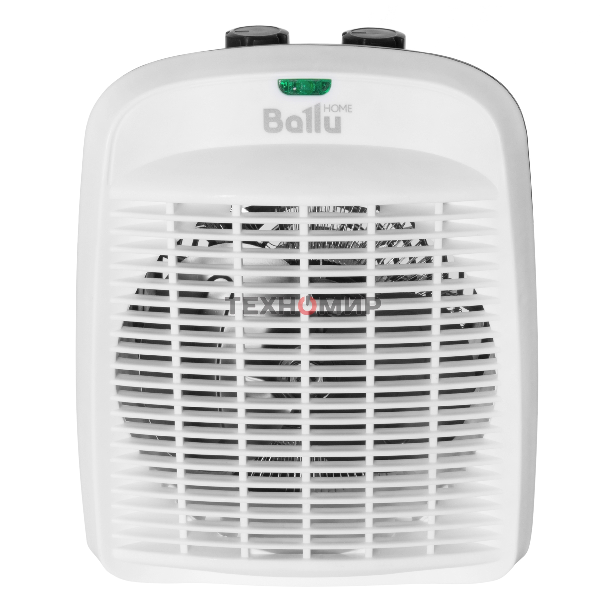 Тепловентилятор Ballu BFH/S-10 серый/белый, 2000 Вт, 25 м2, термостат