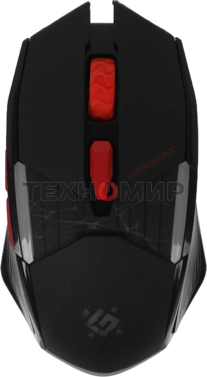 Мышь беспроводная Defender Horrodine GM-237 черный, 3200 dpi, радиоканал, USB, кнопки - 6