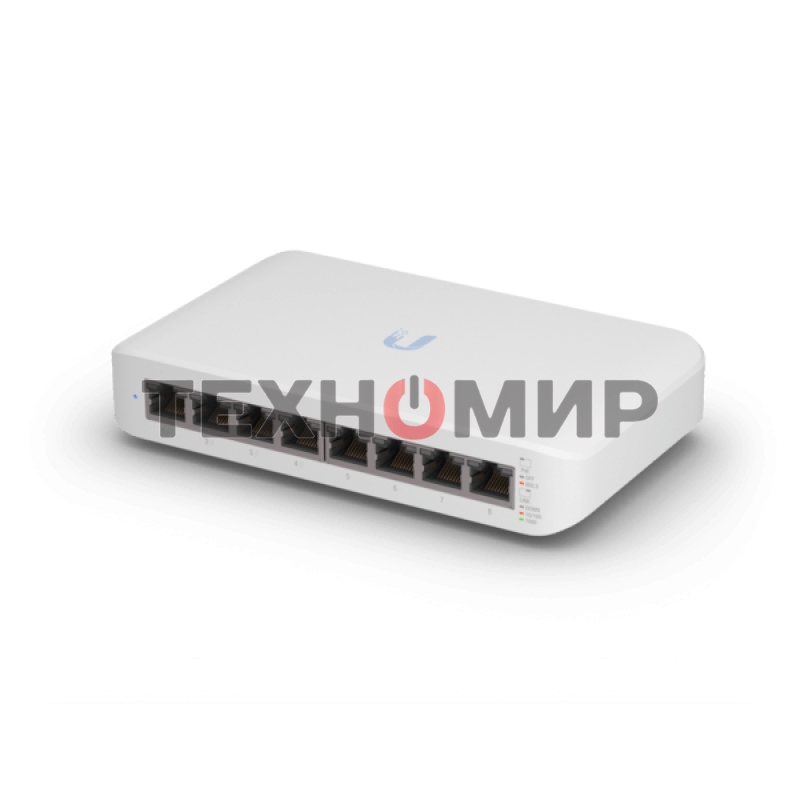 Коммутатор Ubiquiti USW-LITE-8-POE 8POE 1000M POE