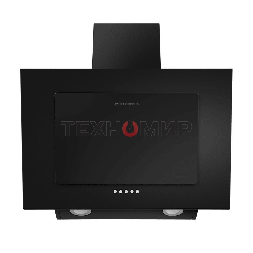 Вытяжка наклонная Maunfeld Tower 50 черный, 50 см, 700 куб. м/ч, 66 дБ