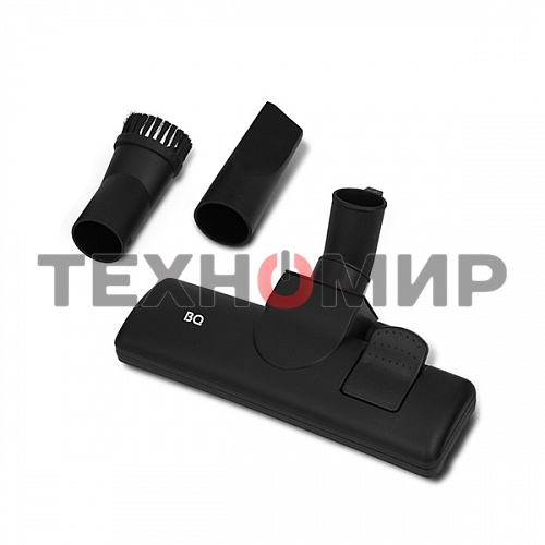 Пылесос BQ VC1810C черный/голубой, 380/1800 Вт, уборка сухая, пылесборник циклон 2.5 л