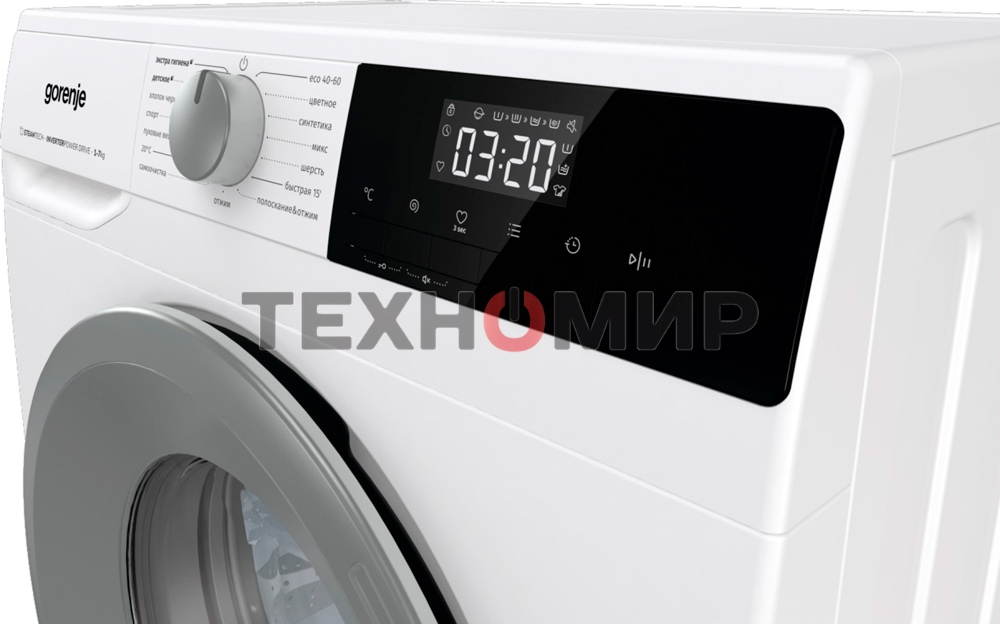 Стиральная машина Gorenje W2NHPI72SCS белый загр. фронтальная макс.: 7 кг 1200об/мин класс: А