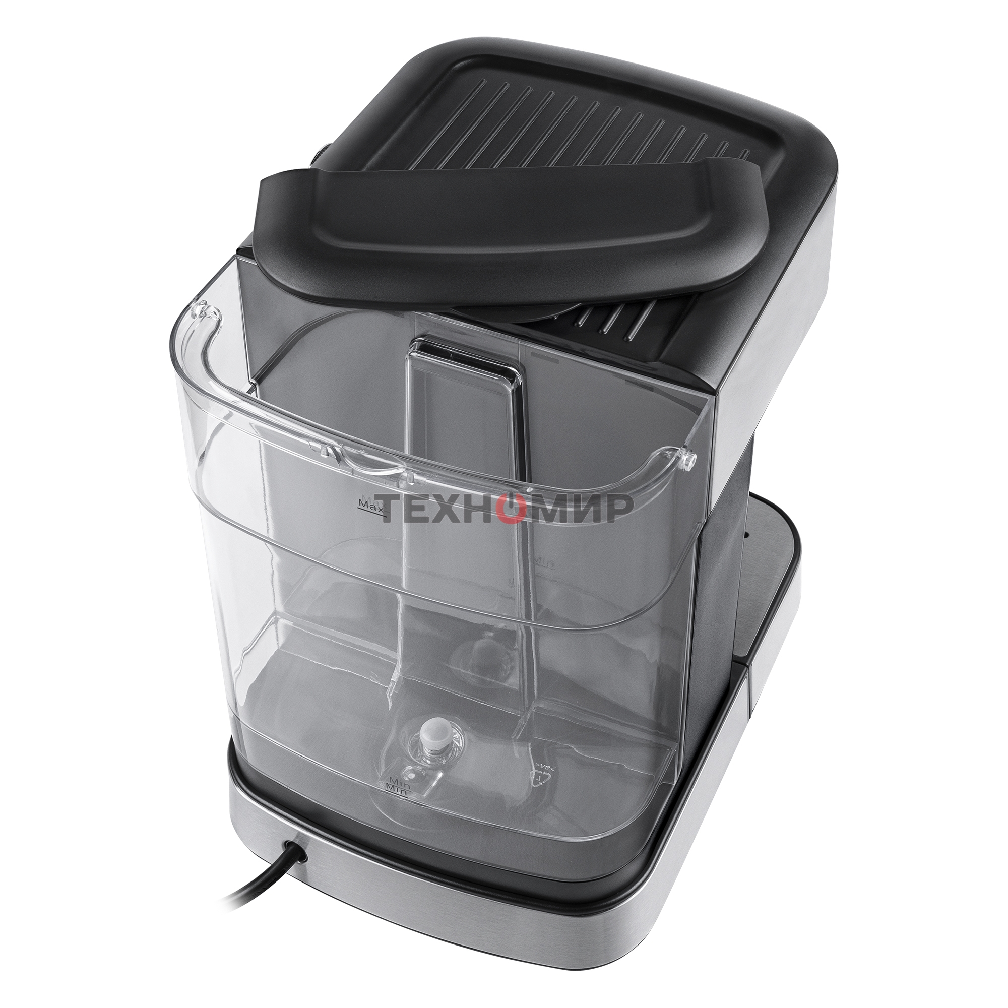 Кофеварка рожковая BBK BCM1500 черный/нержавеющая сталь, исп. кофе - молотый, 1.8 л, 1200 Вт, 20 бар