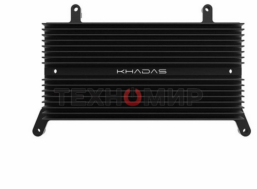 Радиатор Khadas Passive VIM Heatsink designed for VIM1/2/3/3L, Edge-V, Aluminum, черный, VIMs Thermal Pad