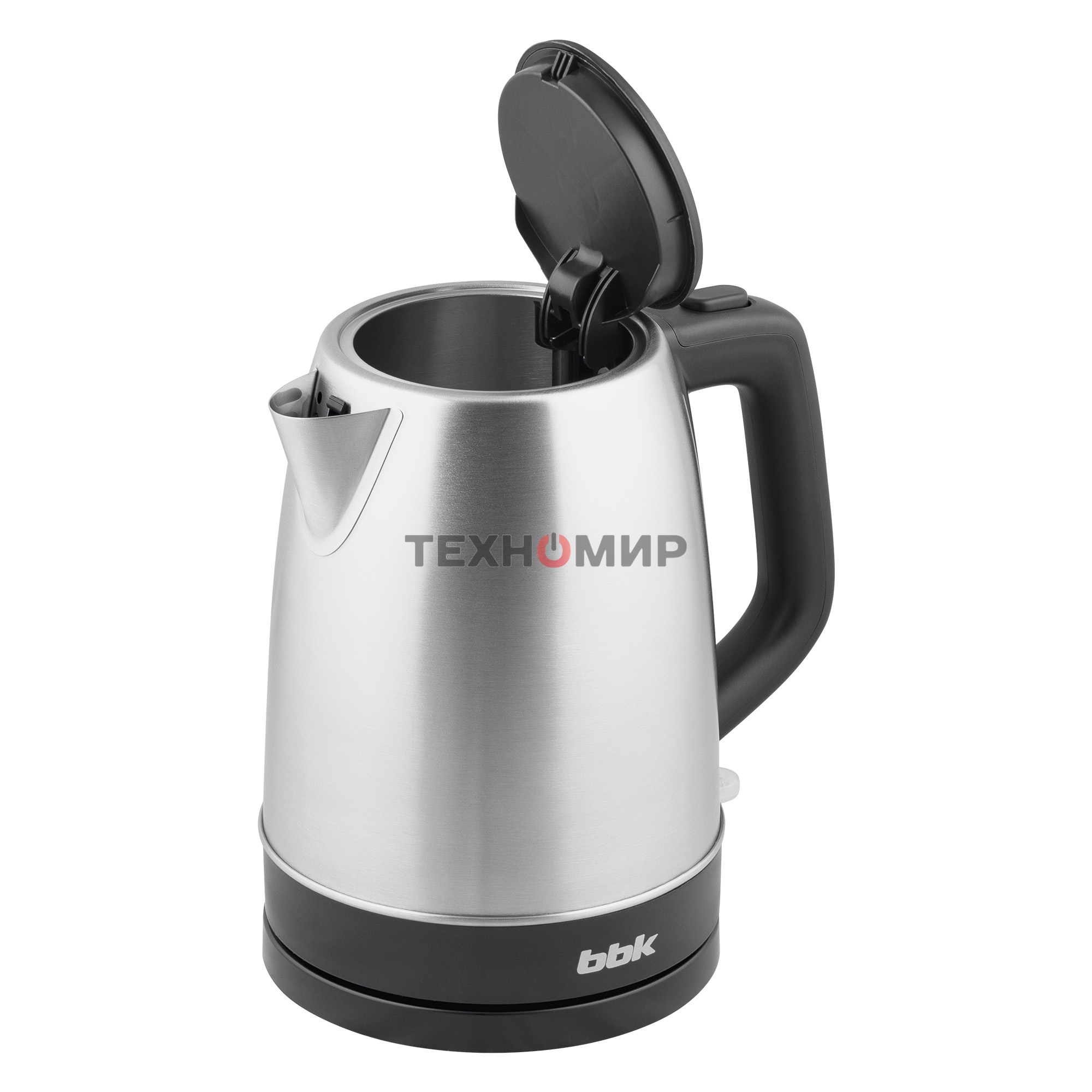 Чайник электрический BBK EK1765S черный/нержавеющая сталь, 1.7 л, 1850-2200 Вт