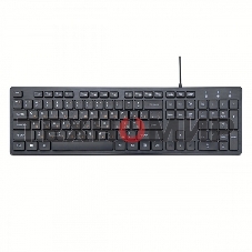Клавиатура проводная Gembird KB-8360U, USB, черный