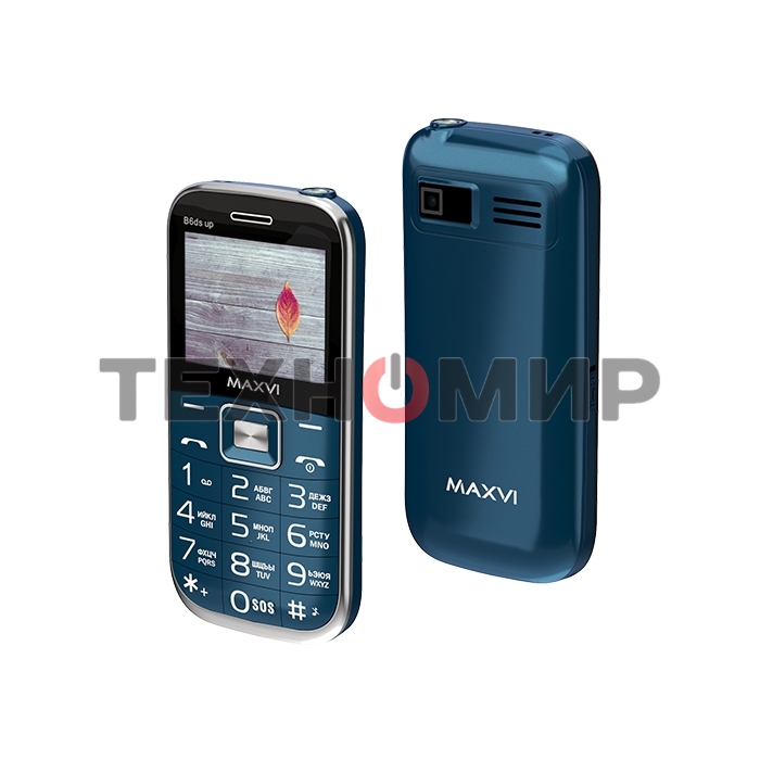 Мобильный телефон Maxvi B6ds up маренго