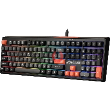 Клавиатура проводная игровая Defender Atomic Force GK-005 RU,чер/сер,108кн+FN,радуж,1.5м