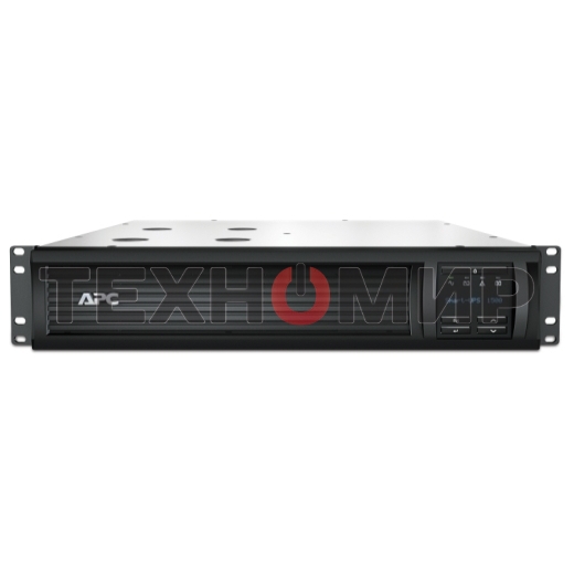 Источник бесперебойного питания APC Smart-UPS 1500VA/1000W, RM 2U, Line-Interactive, LCD, Out: 220-240V 4xC13 (2-Switched), SmartSlot, USB, SmartConnect, черный, 1 year warranty (REP: SMT1500RMI2U)