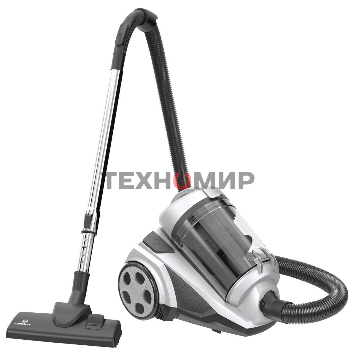 Пылесос Eurostek EVC-3009 белый, 420/2800 Вт, уборка сухая, пылесборник контейнер 3 л