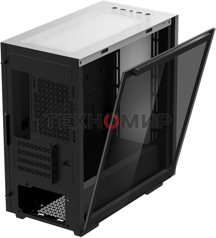 Компьютерный корпус Deepcool MACUBE 110 WH белый без БП ATX 1x120мм 2xUSB3.0 audio bott PSU