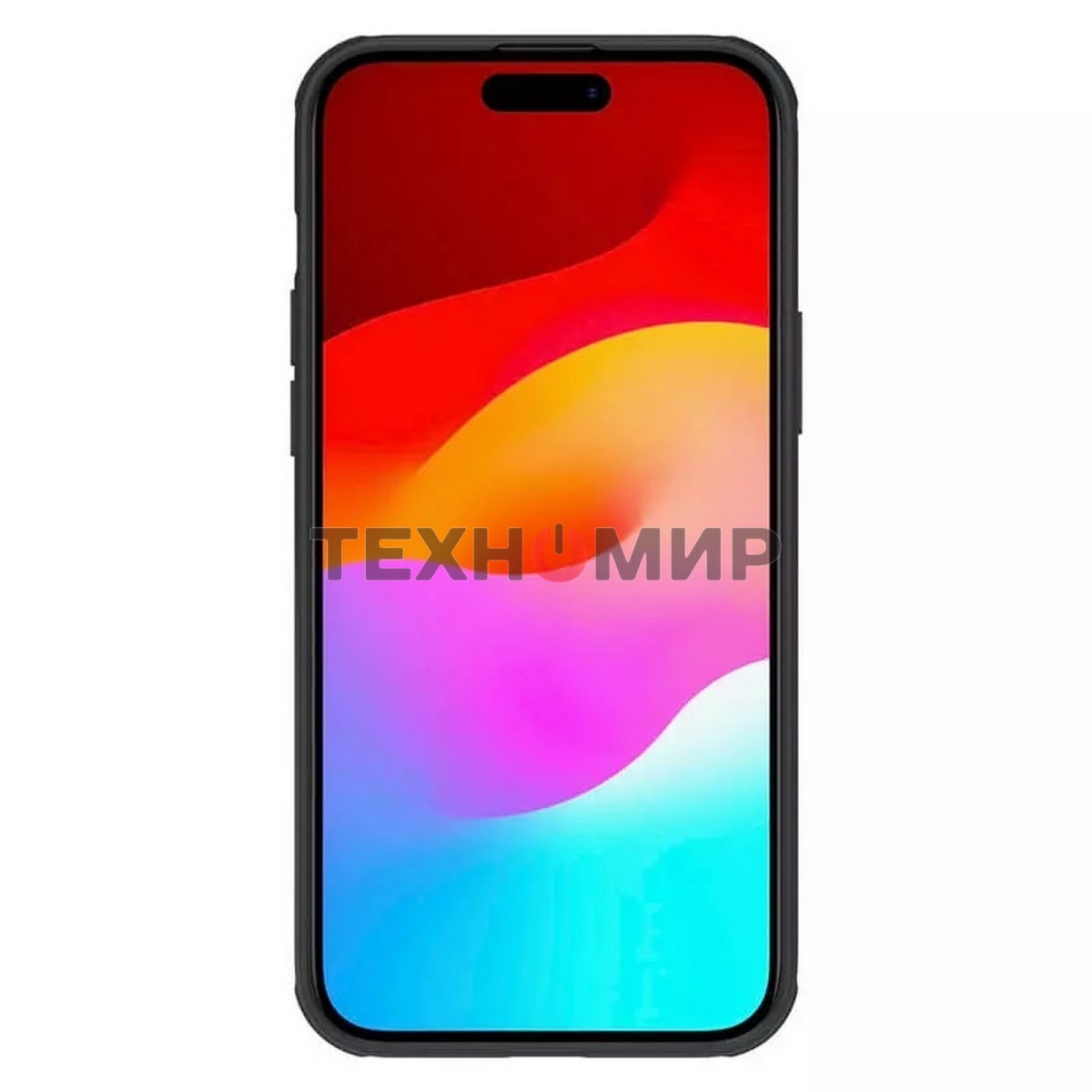 Чехол Super Frosted Shield Pro Magnetic Case, черный, (AP IP15 Plus)