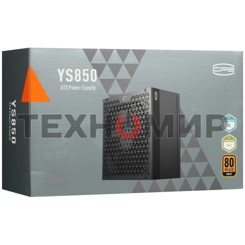 Блок питания PcCooler ATX 850W P5-YS850-G1F Gen.5 80+ gold (20+4pin) APFC 135мм fan 12xSATA Cab Manag RTL