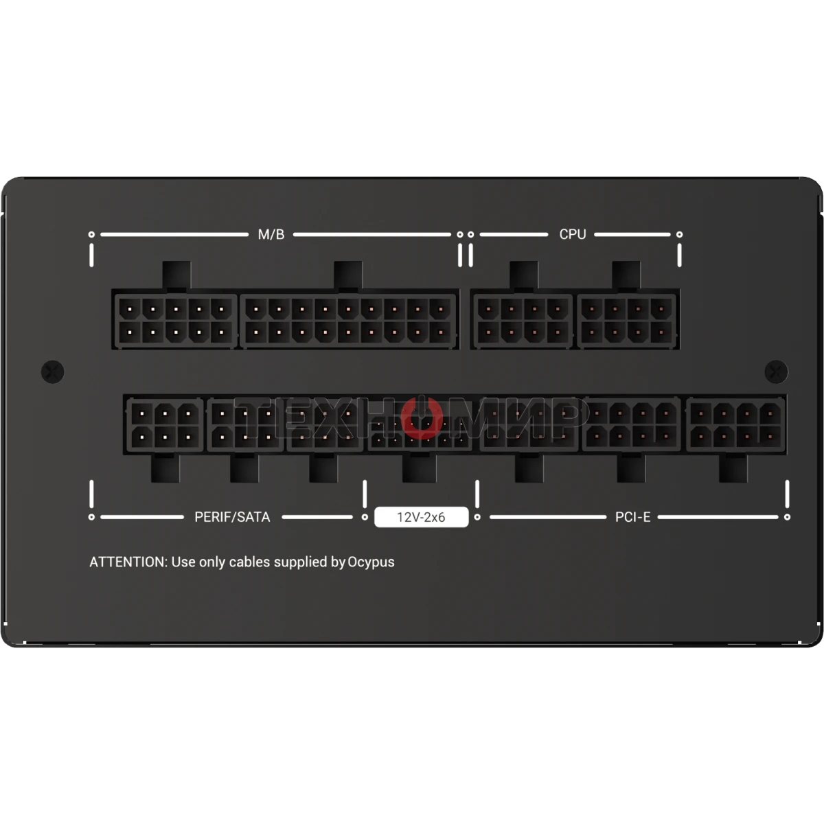 Блок питания 1200W Ocypus Iota P1200 (Iota-P1200-G1FFBK024X-EU), 1200Вт, 80 PLUS Gold, 120мм, модульный, черный