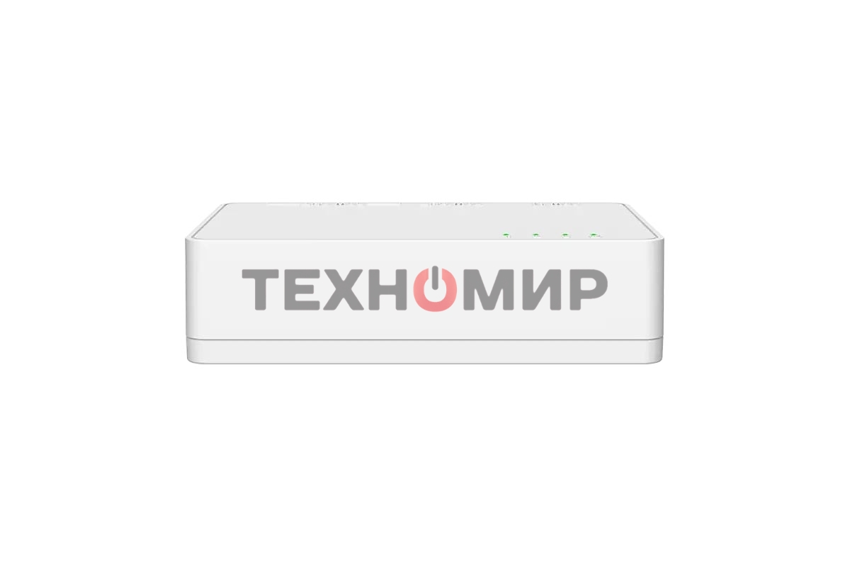 Коммутатор неуправляемый Tenda S204PD, PoE 4x100 Мбит/с, настольный, пластиковый корпус