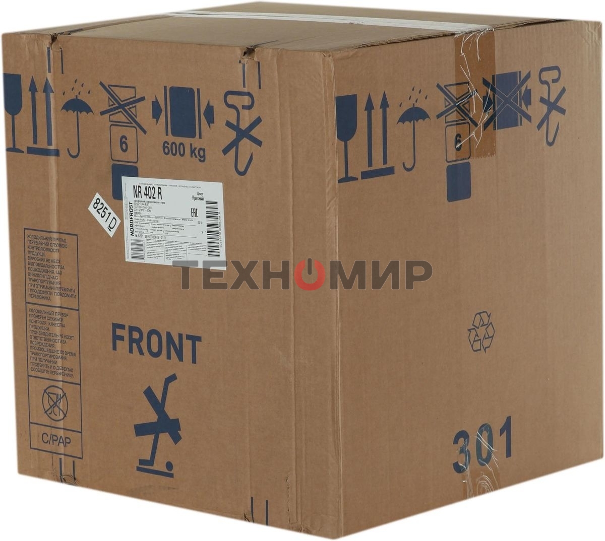Холодильник Nordfrost NR 402 R красный однокамерный 44 л