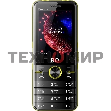 Мобильный телефон BQ 2842 Disco Boom желтый/черный