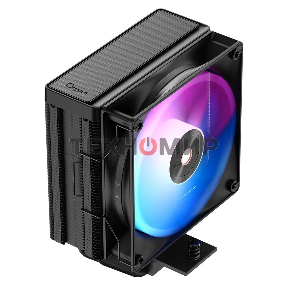 Кулер для процессора Cooler Ocypus Delta A40 BK ARGb Delta-A40-BK1NAWN00X-GL черный 120мм алюминий+медь 2000rpm 29db 4-pin 220W 156мм