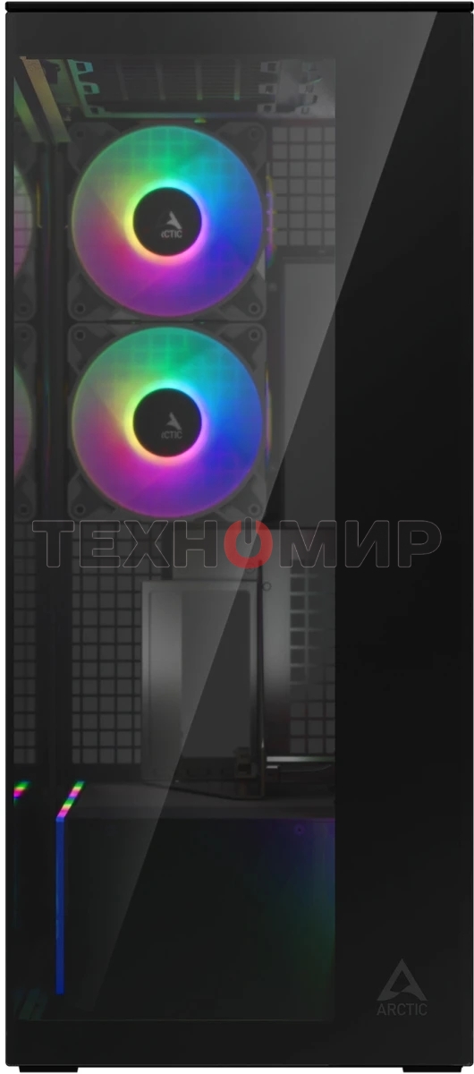 Компьютерный корпус Arctic Cooling ARCTIC Xtender VG (Mirror Black) арт. ACPCC00019A