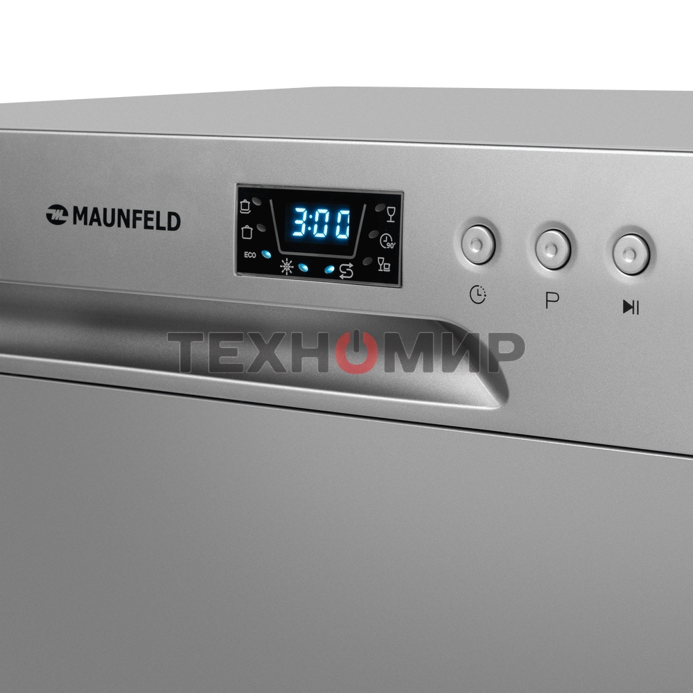 Посудомоечная машина Maunfeld MLP-06DS, серый, 55 см, 6 компл., 49 дБ, класс A+