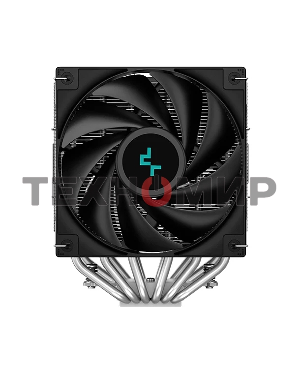 Кулер для процессора DEEPCOOL AG620 черный, 120 мм, алюминий/медь, 1850 об/мин, 29.4 дБ, 4 pin, 260 Вт, 157 мм