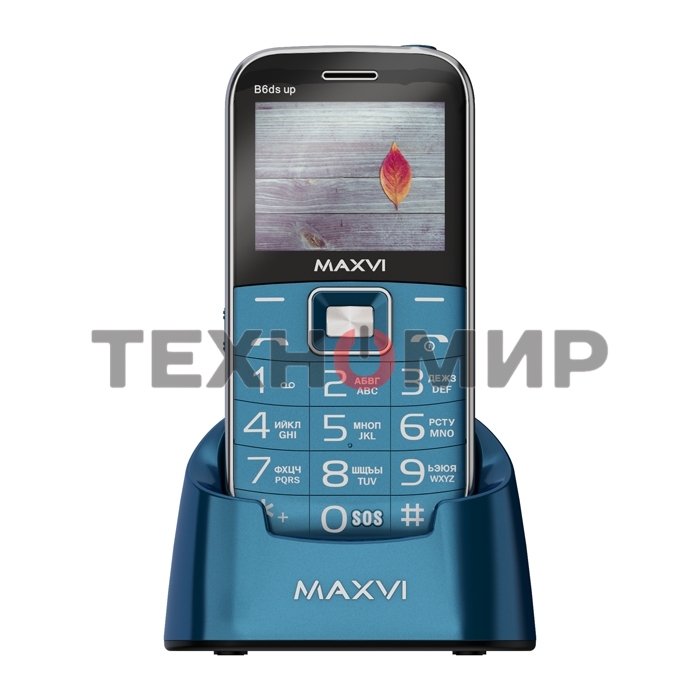 Мобильный телефон Maxvi B6ds up маренго