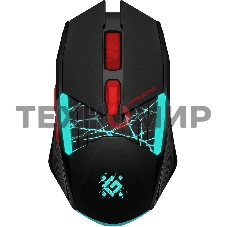 Мышь беспроводная Defender Horrodine GM-237 черный, 3200 dpi, радиоканал, USB, кнопки - 6