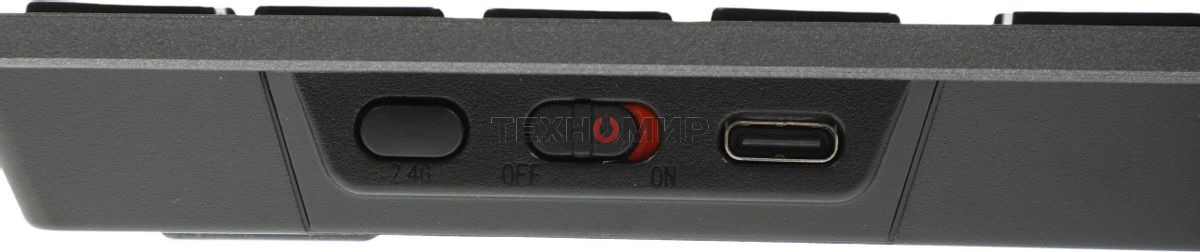 Клавиатура беспроводная A4Tech Fstyler FBX50C, USB, Bluetooth/Радиоканал, серый