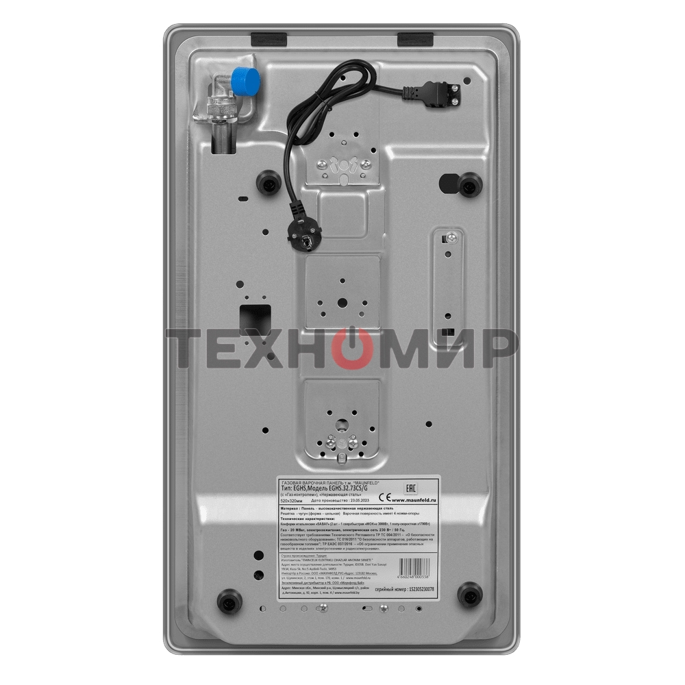 Газовая варочная панель Maunfeld EGHS.32.73CS/G