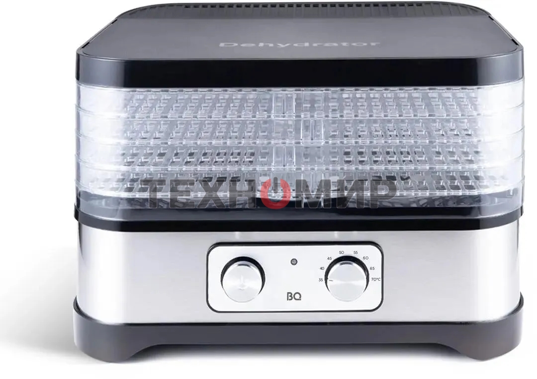 Сушилка для овощей и фруктов BQ FD1000 Black-steel