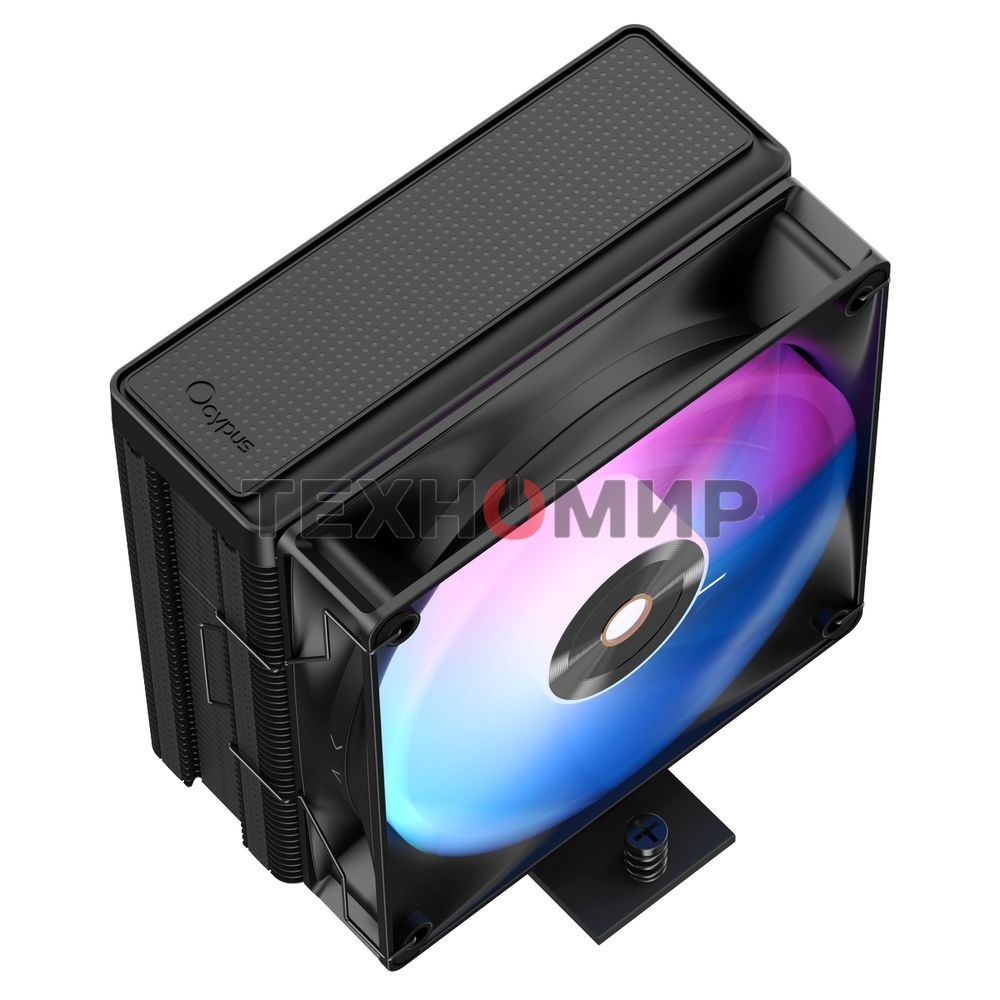 Кулер для процессора Cooler Ocypus Delta A40 BK ARGb Delta-A40-BK1NAWN00X-GL черный 120мм алюминий+медь 2000rpm 29db 4-pin 220W 156мм