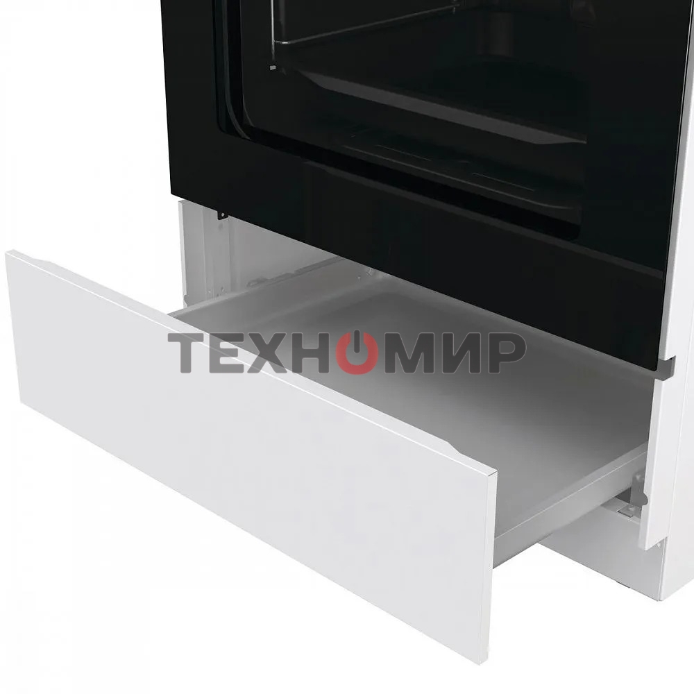 Плита газовая Gorenje GG6A11WF белый, конфорок 4 газовых, духовка 72 л, 60 см x 85 см x 60 см