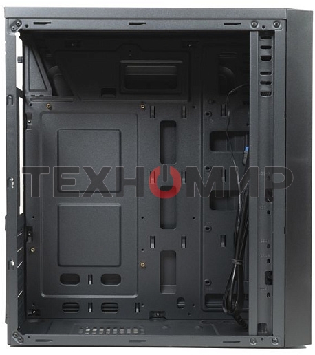 Компьютерный корпус ATX Filum S17 черный, без БП, RGB strip, USB 3.0